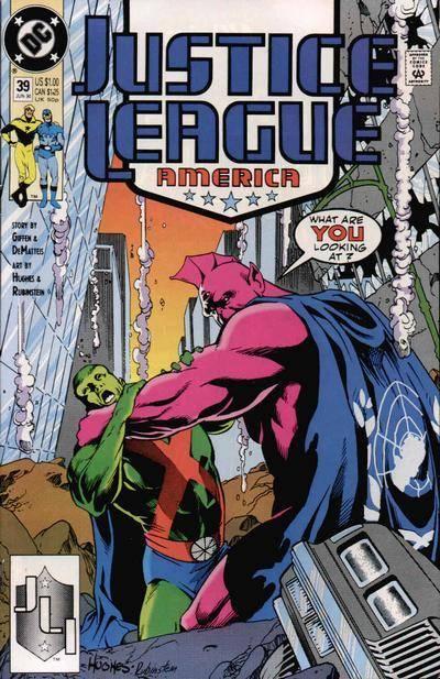 Justice League America #39
