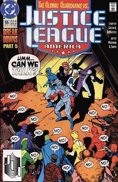 Justice League America #55