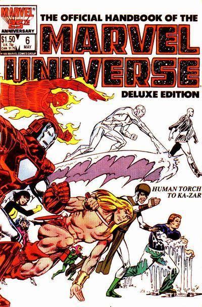 The Official Handbook of the Marvel Universe 6