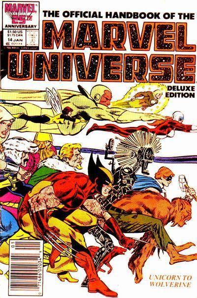 The Official Handbook of the Marvel Universe 14