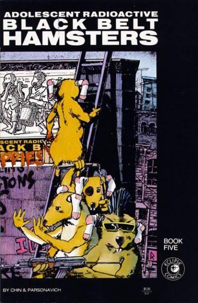 Adolescent Radioactive Black Belt Hamsters #5