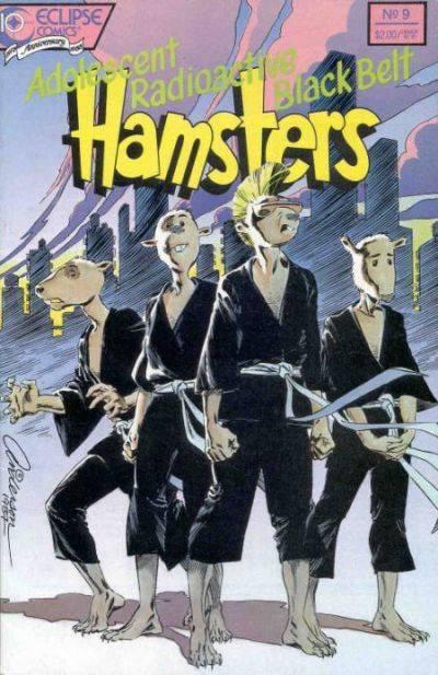 Adolescent Radioactive Black Belt Hamsters #9