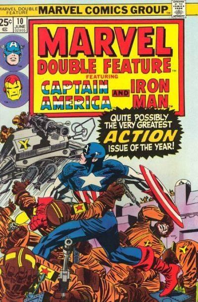 Marvel Double Feature #10 cover