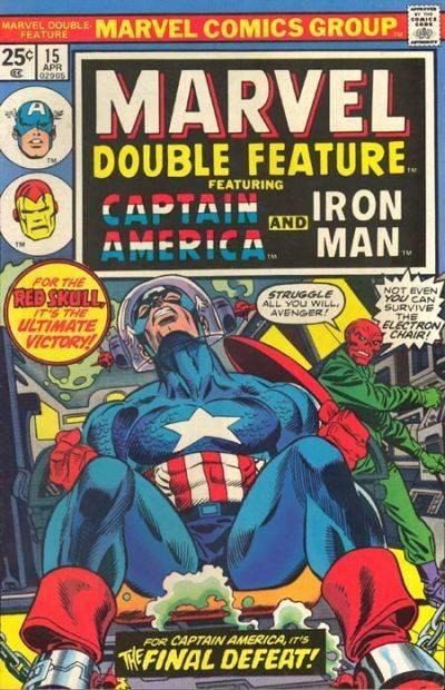 Marvel Double Feature #15 cover