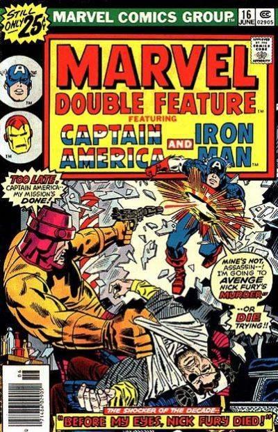 Marvel Double Feature #16 cover