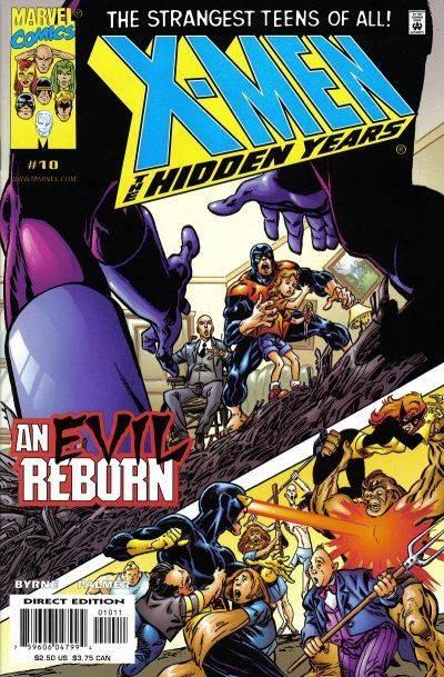 X-Men: The Hidden Years #10 cover