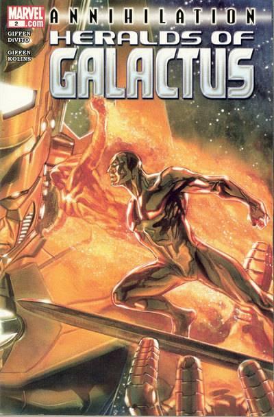 Annihilation: Heralds of Galactus #2 cover