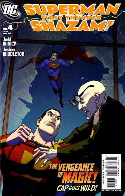Superman/Shazam: First Thunder #4 cover