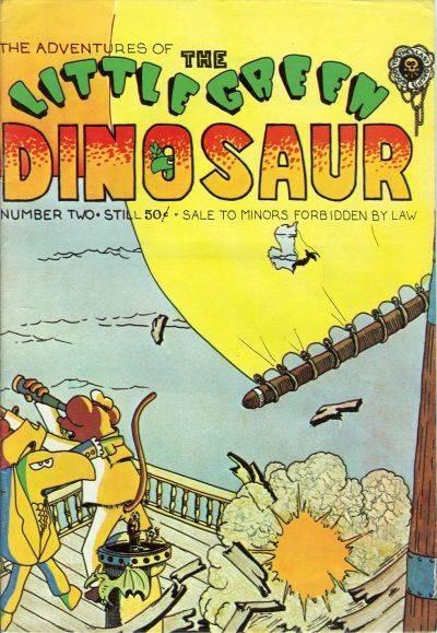 Adventures Of The Little Green Dinosaur #2