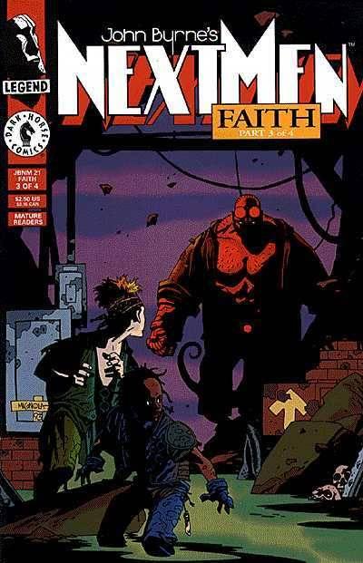 John Byrne's Next Men #21 cover