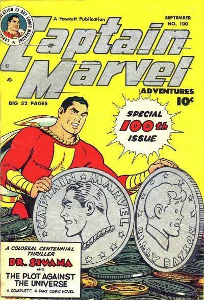 Captain Marvel Adventures 100