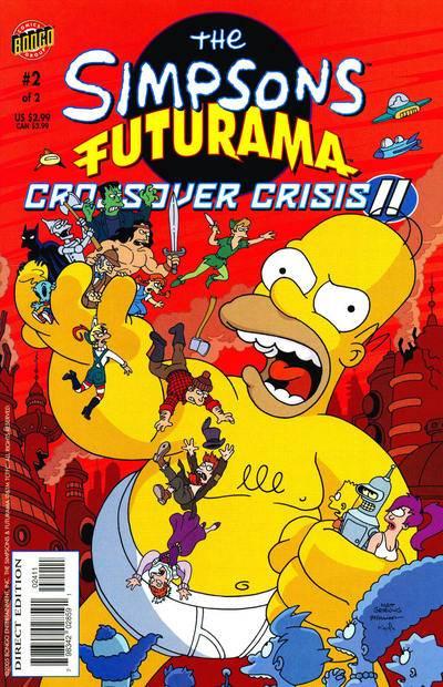 The Simpsons Futurama Crossover Crisis II #2