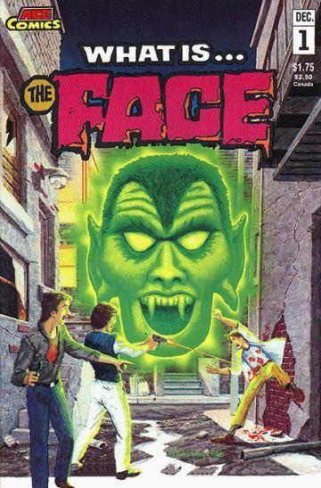 What is... The Face? cover — © Ace Comics