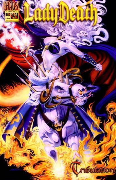 Lady Death: Tribulation cover — © Chaos! Comics
