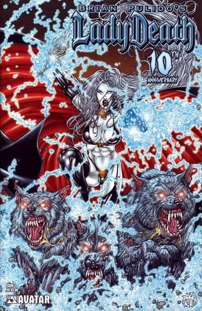 Lady Death 10th Anniversary cover — © Avatar Press