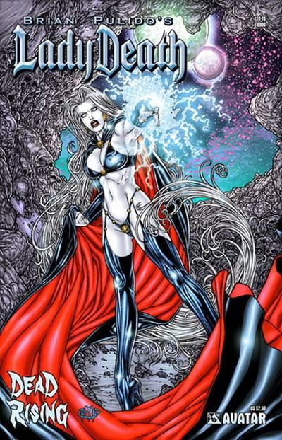 Brian Pulido's Lady Death: Dead Rising cover — © Avatar Press