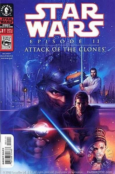 Star Wars: Episode II - Attack of the Clones cover — © Dark Horse Comics