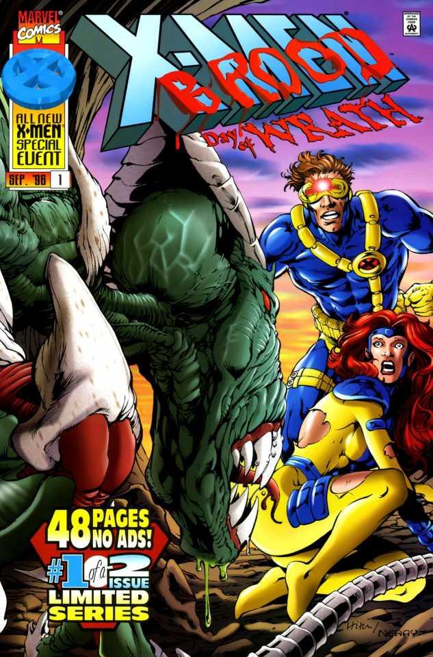 X-Men vs. The Brood #1 cover