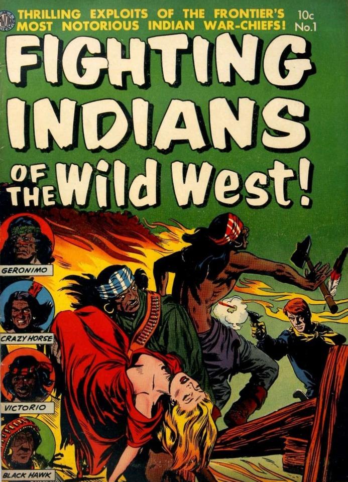 Fighting Indians of the Wild West #1