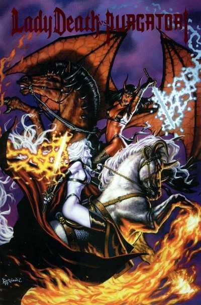 Lady Death vs. Purgatori cover — © Chaos! Comics