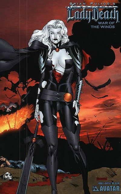Brian Pulido's Medieval Lady Death: War of the Winds #5