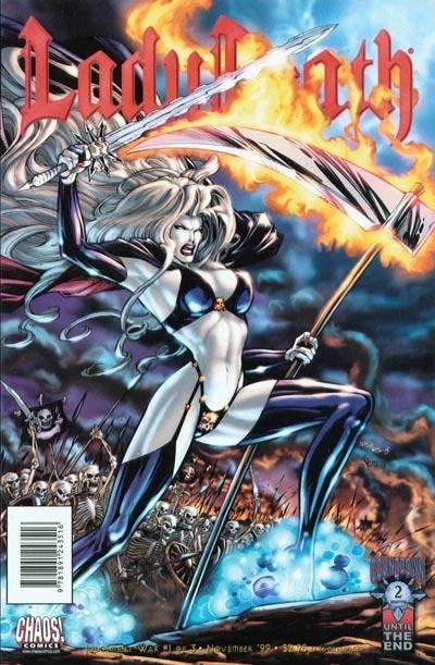 Lady Death: Judgement War cover — © Chaos! Comics