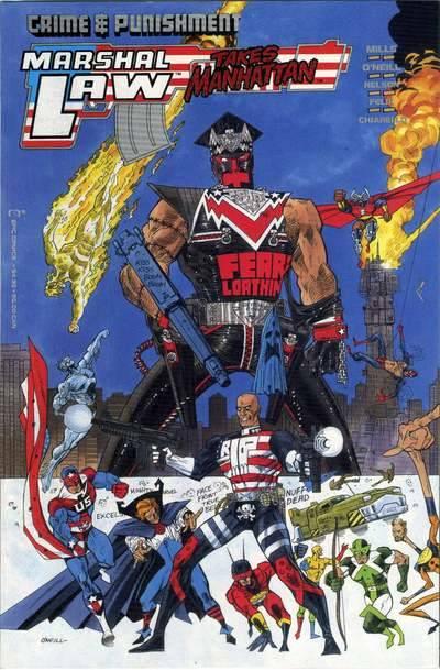 Crime and Punishment: Marshal Law Takes Manhattan cover — © Marvel