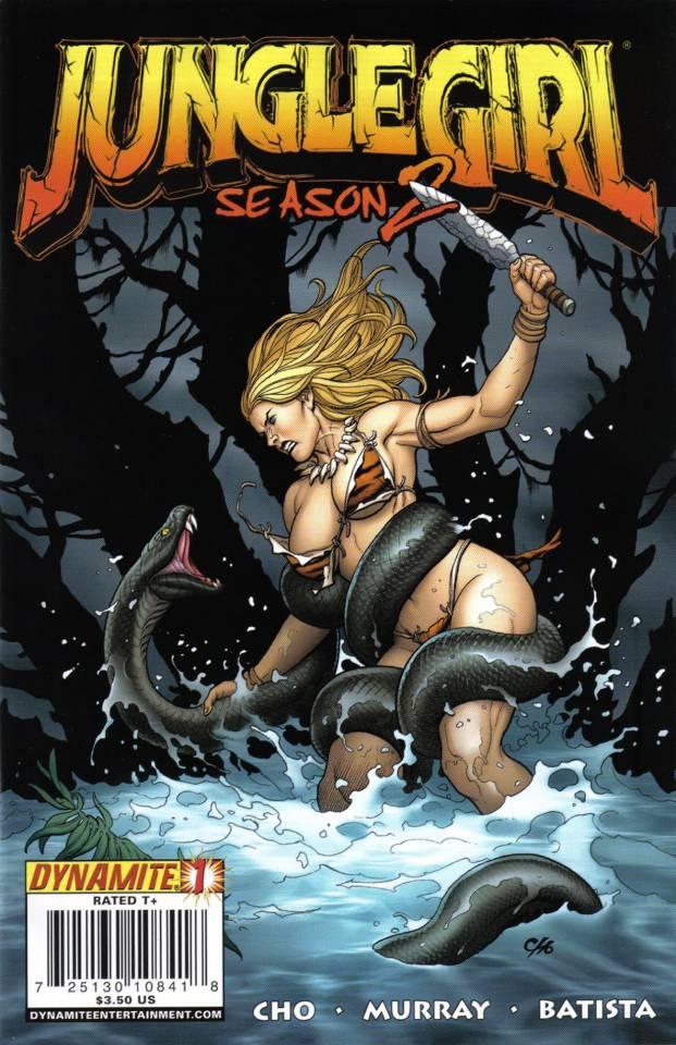 Jungle Girl Season 2 cover — © Dynamite Entertainment