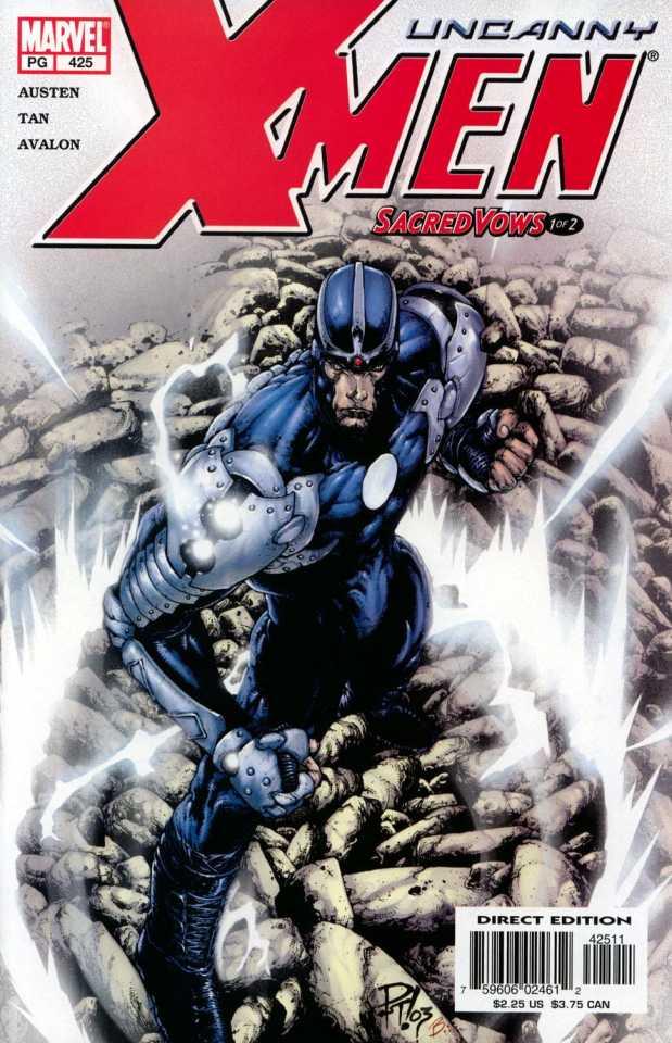 The Uncanny X-Men #425 cover