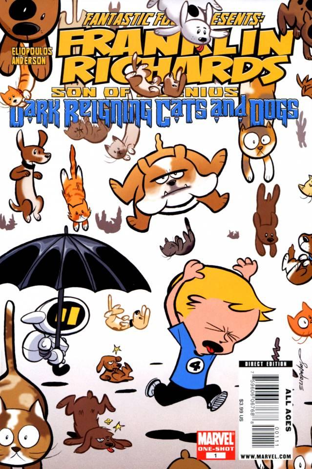 Franklin Richards: Dark Reigning Cats And Dogs #1 cover