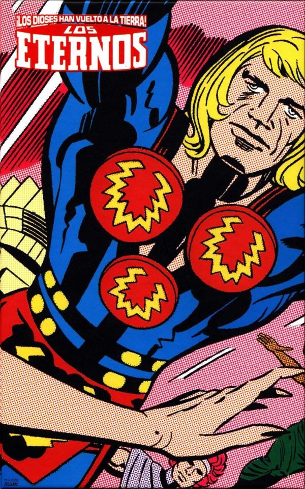 Marvel Limited Edition. Los Eternos de Jack Kirby cover — © Panini España