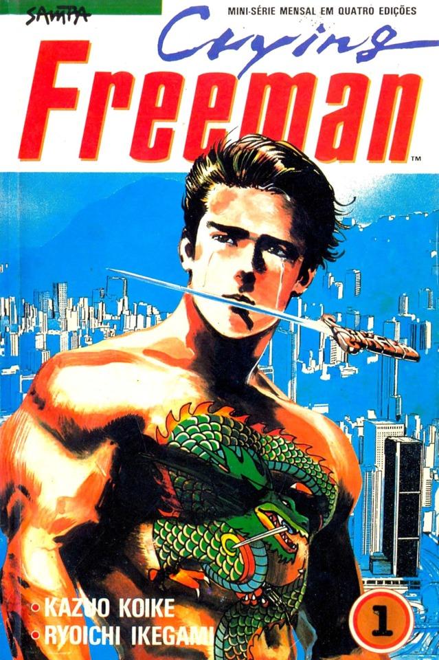 Crying Freeman cover — © Editora Nova Sampa