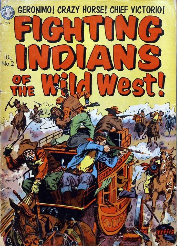 Fighting Indians of the Wild West #2