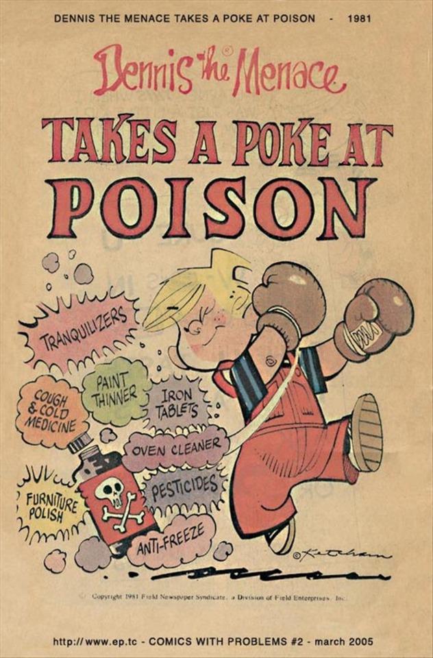 Dennis the Menace Takes a Poke at Poison #2