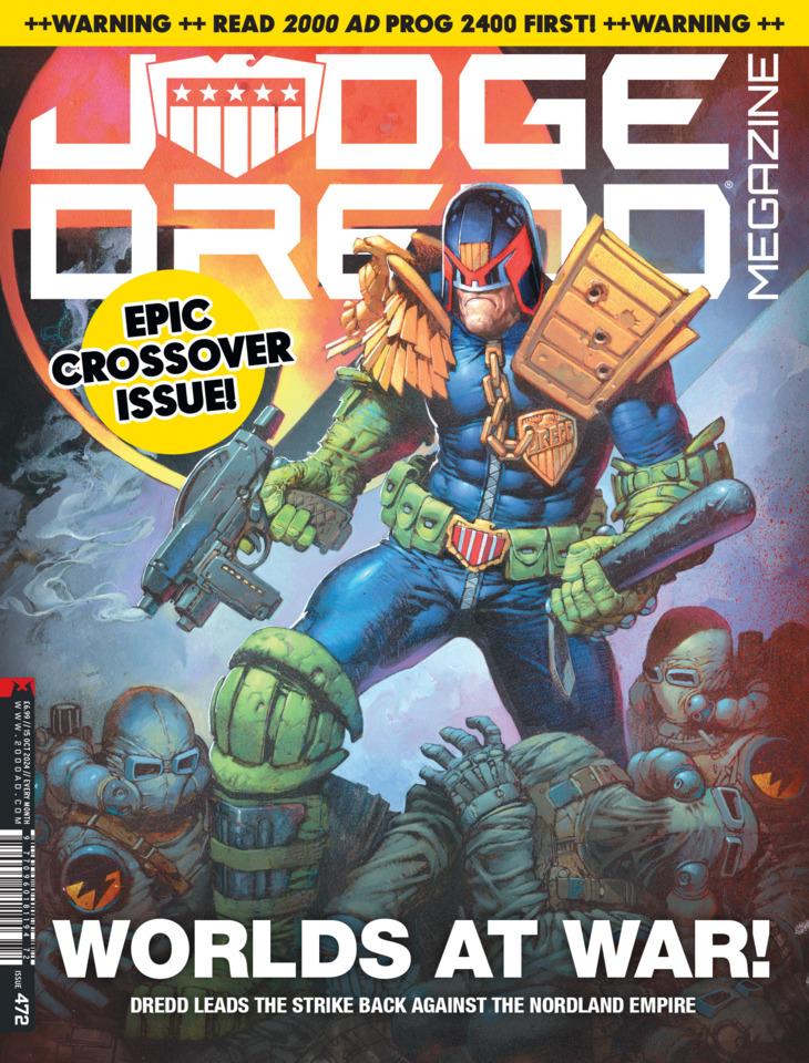 Judge Dredd Megazine #472 cover