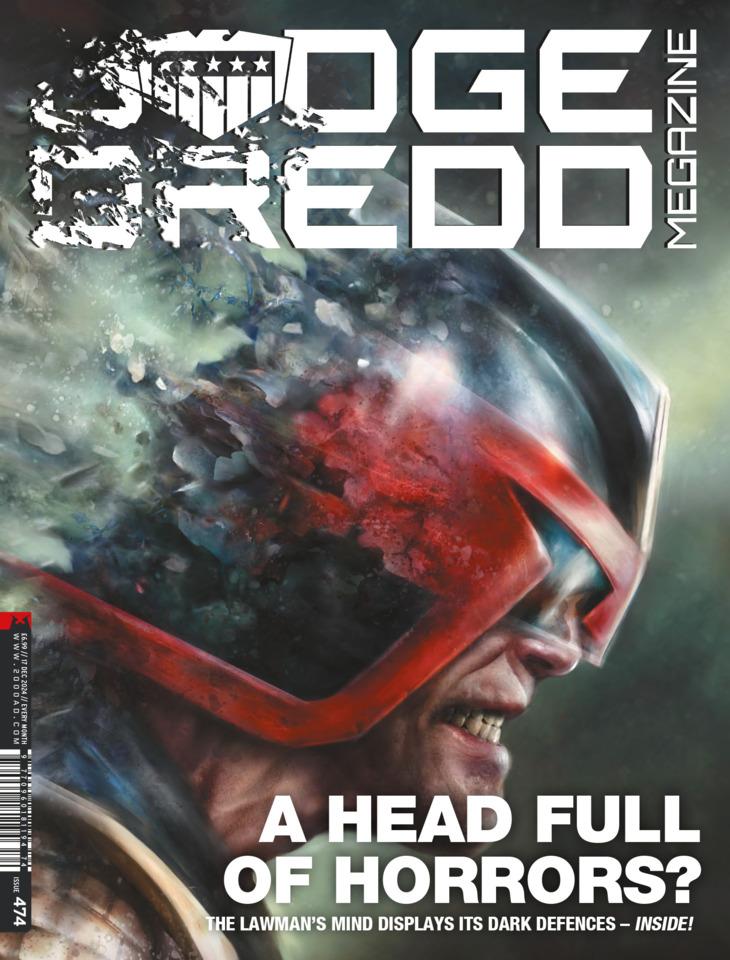 Judge Dredd Megazine #474 cover