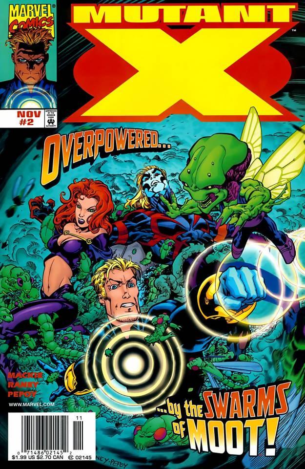 Mutant X #2 cover