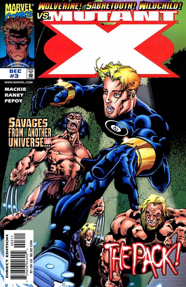 Mutant X #3 cover