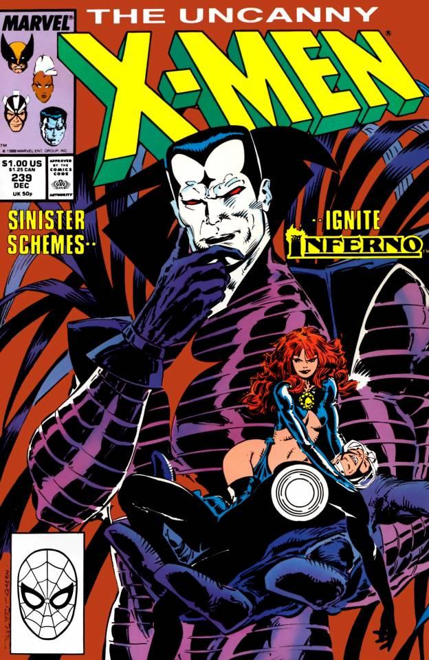 The Uncanny X-Men #239 cover