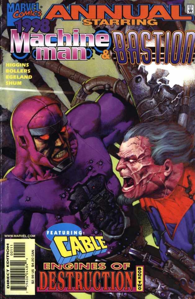 Machine Man / Bastion '98 #1