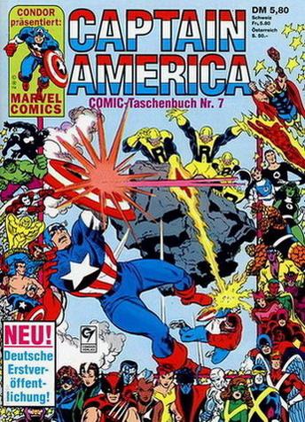 Captain America Comic-Taschenbuch 7