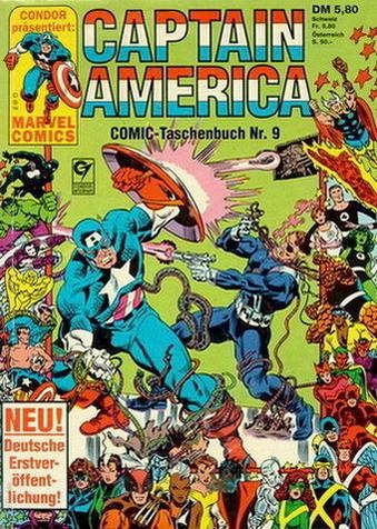 Captain America Comic-Taschenbuch 9