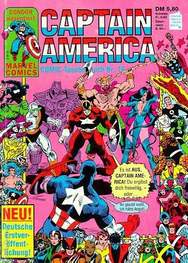 Captain America Comic-Taschenbuch 10