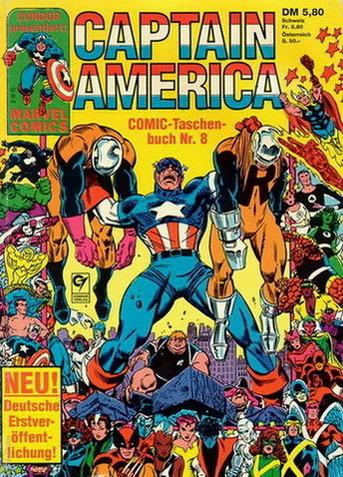 Captain America Comic-Taschenbuch 8