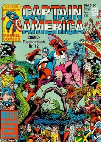 Captain America Comic-Taschenbuch 12