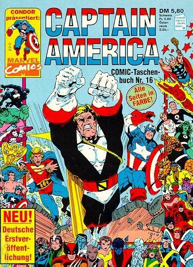 Captain America Comic-Taschenbuch 16