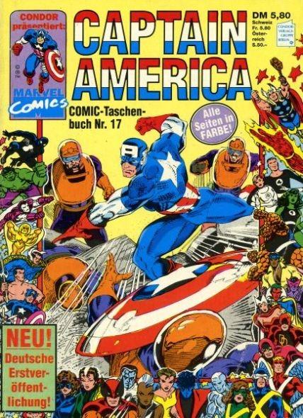 Captain America Comic-Taschenbuch 17