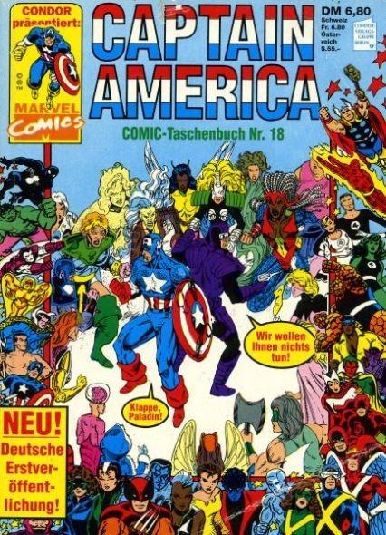 Captain America Comic-Taschenbuch 18