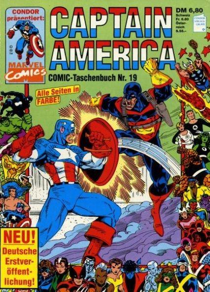 Captain America Comic-Taschenbuch 19