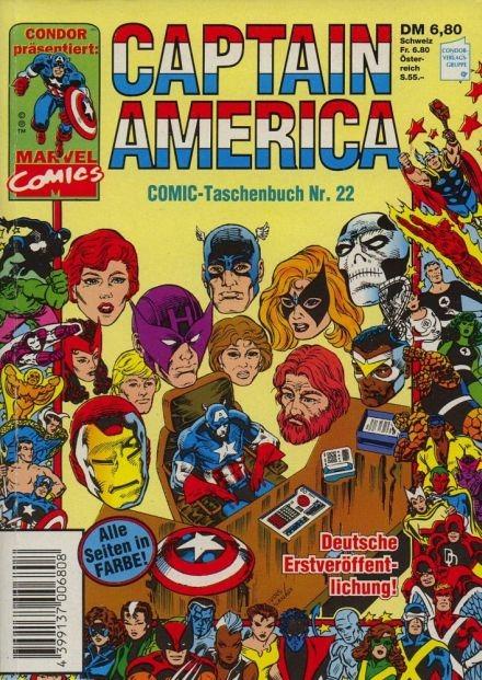 Captain America Comic-Taschenbuch 22